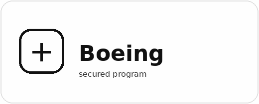 Boeing logo